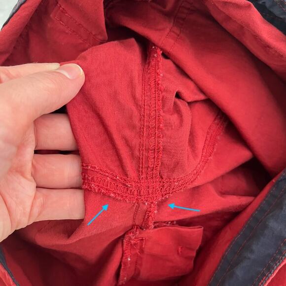 American Eagle VTG Y2K Flight Pant Paratrooper Cargo Cinch Waist 30" Tag Size 4 - Picture 7 of 16